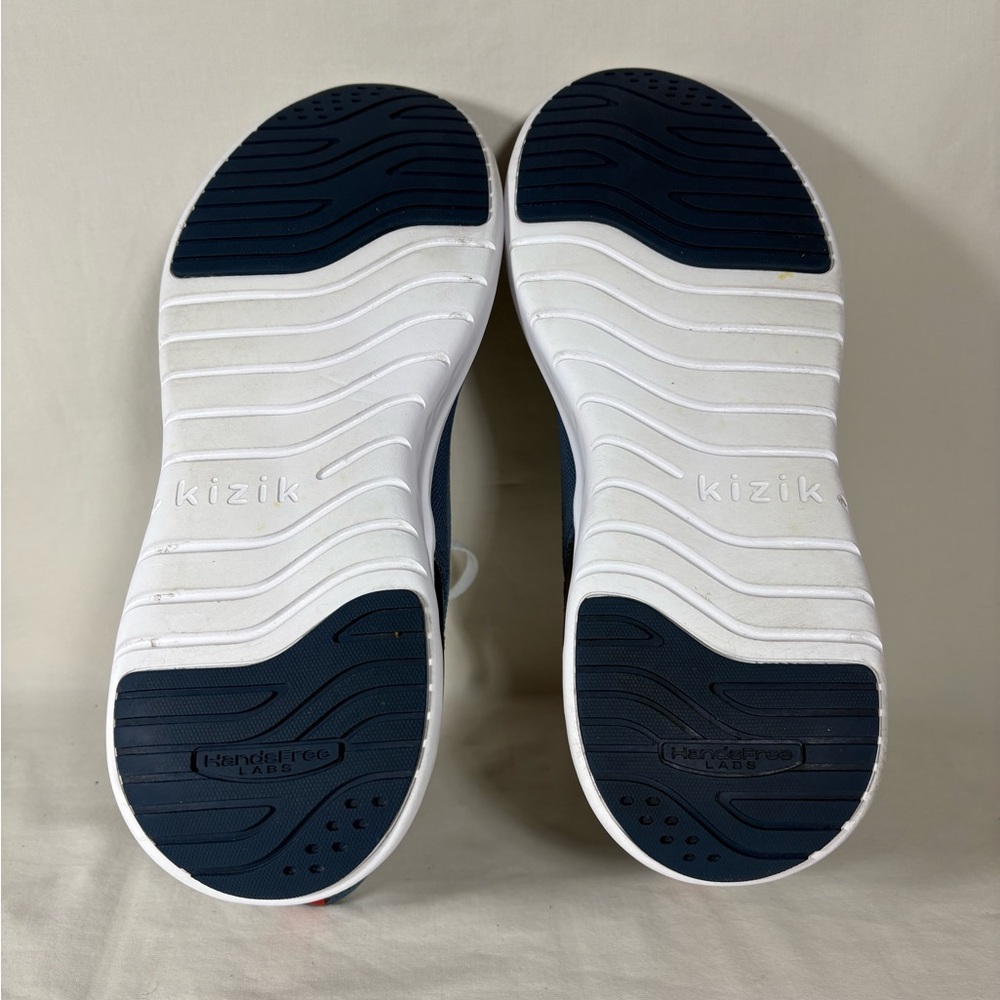 Kizik Unisex Athens Deep Sea Blue Hands Free Sneakers Size M's 10/W's 11.5 - Picture 10 of 10